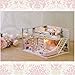 CUTEBEE Dollhouse Miniature with Furniture, DIY Dollhouse Kit Plus Dust Proof and Music Movement, 1:24 Scale Creative Room Idea (Girlish Dream)