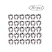 Teenitor 30 PCS M3 Stainless Steel Thimble for 3/32