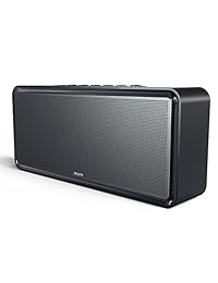DOSS SoundBox XL altavoces inalámbricos, sistema de altavoces para hogar inalámbricos, doble conductor con subwoofer de 12W, sonido HD de 20W, bajo resonante, larga duración de la batería para Echo Dot, iPhone, Samsung, iPad, Tablet, ideas de regalo