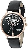 kate spade new york Women's KSW1014 Metro Analog Display Analog Quartz Black Watch