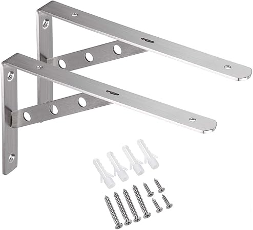Amazon Com Sumnacon Floating Shelf Bracket Heavy Duty Tripod