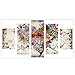 Awakingdemi 5D DIY Full Diamond Painting Heart Shaped Embroidery Paint Cross Stitch Craft for Wall Decoration Home Decor 37X18inch