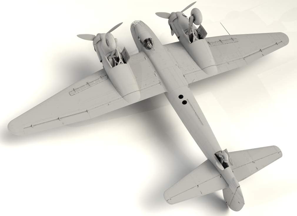 ICM 1:48 - Ju 88D-1 WWII German Recon. Plane, ICM48240 Gray - Image 5