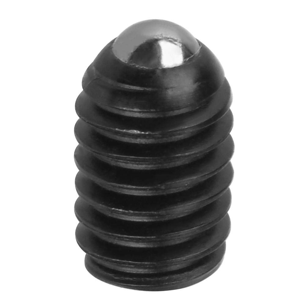 10pcs M4 Screw Thread Hex Socket Carbon Steel Ball Spring Plungers Set Replacement Kit(M4*6(10PCS)), Black - Image 4