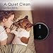 Robotic Vacuum Cleaner - Robot Vacuum, 100mins Long Lasting, Super Strong Suction, Self-Charging,Timing Function, 2.7inch Super Thin, 4 Cleaning Modes, Hard Floor Robot Vacuums for Pet Hair, Carpet