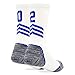 Funcat Cushioned ID Baseball Football Team Number Crew Socks 1 Pair