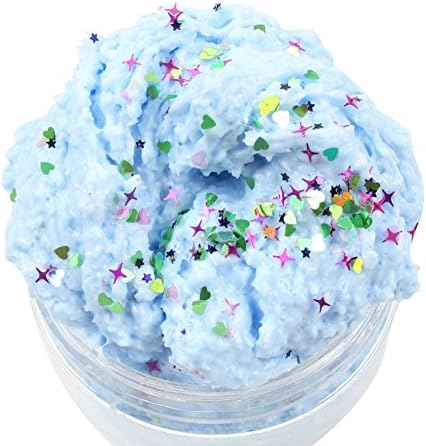 Gloous Color Ice Cream Mixing Cloud Slime Squishy Putty Scented Stress Kids Clay Toy