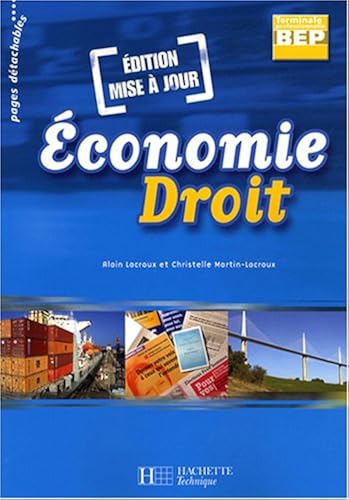 Download Economie Droit Tle professionnelle BEP PDF