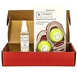 Deodorizing Spray & BONUS Odor Eliminating Balls- Best Disinfecting Sports Air Freshener & Balls for Athlete's Equipment & Gear- Fresh, Natural, Clean Smell for Shoes, Sport Bags, Closets & Rooms