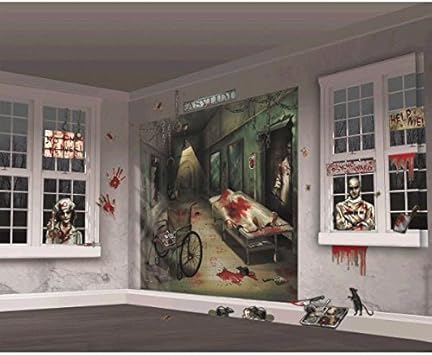 Asylum Party Scene Setters Mega Value Wall Decorating Kit For