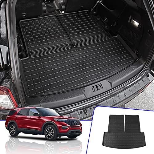 Rongtaod Fit 20202023 Ford Explorer 6&7 Passenger Trunk Mat Cargo Mat