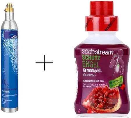 Ksw Co2 Zylinder 60l Und 1x Sodastream Granatapfel Inklusive Austausch Zylinder 425g Ersatz Zylinder Kohlensaure Gas Zylinder Amazon De Kuche Haushalt