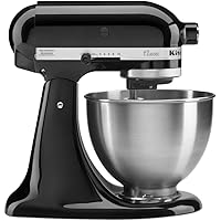 KitchenAid Classic Series 4.5-Quart Tilt-Head Stand Mixer, Onyx Black, K45SSOB