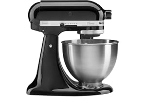 KitchenAid Classic Series 4.5-Quart Tilt-Head Stand Mixer, Onyx Black, K45SSOB