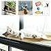 PETVINS Cat Window Perch with Super Suction Cups, Cat Hammock for Any Cat Size, Space Saving Cat Bed for Sunbath