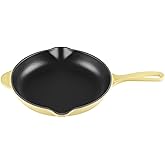 Le Creuset Classic Cast Iron Handle Skillet, 9", Soleil