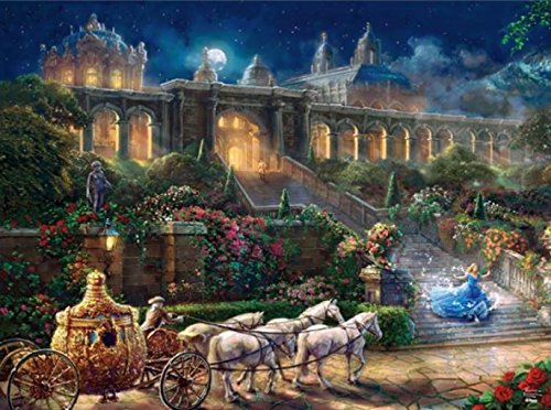 Ceaco Disney Dreams Collection - Cinderella - Clock Strikes Midnight Puzzle (750 Piece)