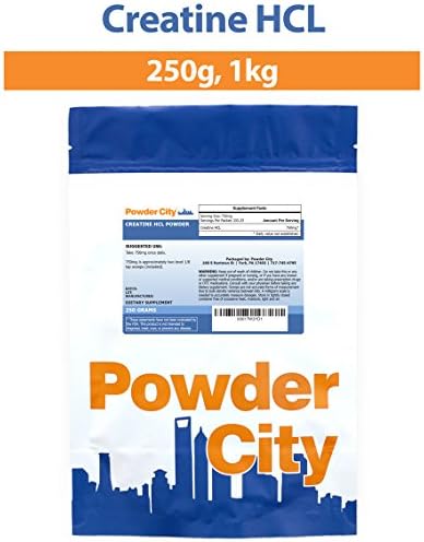 Powder City Creatine HCL Powder (250 Grams)