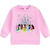 Ladicme Magical Sweatshirts for Girls Cute Graphic Pullover kids Holiday Vacation Long Sleeve Crewneck Shirt