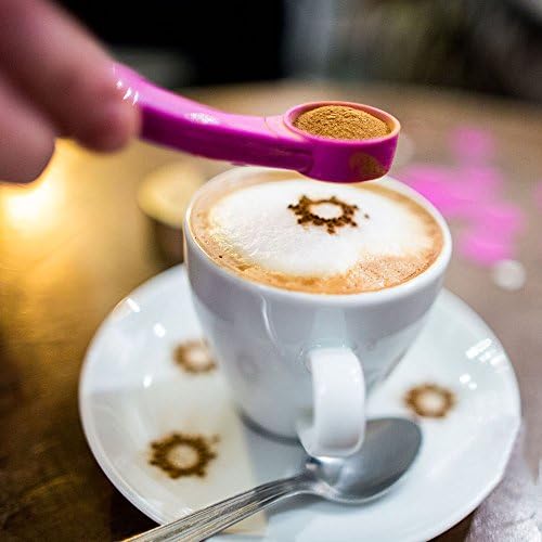 Magic Spoon Food Decorating Tools - Siduo 2017 New Electric Spoons 16 Different Images Decor Coffee Cake Foods Funning Kitchen