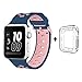 Band for Apple Watch 42mm, Alritz Silicone Sport Straps Replacement Wristband Bracelet for Apple Watch Series 3 / Series 2 / Series 1 / Nike+, Free Protective Case Included