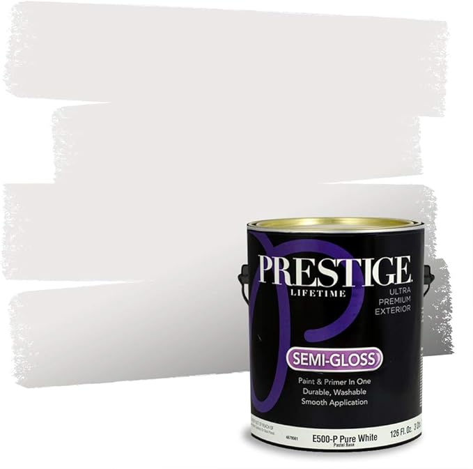 Prestige Exterior Paint and Primer In One, Glitter, Semi Prestige Exterior Paint and Primer In One, Glitter, Semi