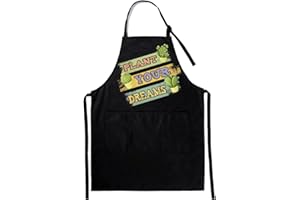 InnoBeta Gardening Gifts for Women, Gardening Apron for Gardening Lovers, Gardeners, Plant Lovers, Women, Apron with Pockets, Unisex & Size - Plant Your Dreams