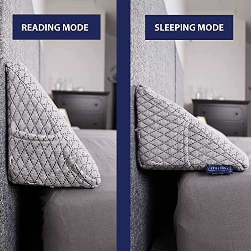 EPHEDORA Bed Wedge Stopper Pillow for Headboard Gap (06"), Full Size