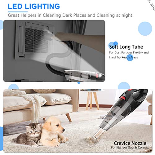 Uplift Handheld Vacuum Cordless 120W 6.5kpa Suction Vacuum Cleaner with