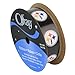 PITTSBURGH STEELERS RIBBON-PITTSBURGH STEELERS HAIRBOW RIBBON, CRAFTING RIBBON, GIFT WRAP RIBBON-7/8