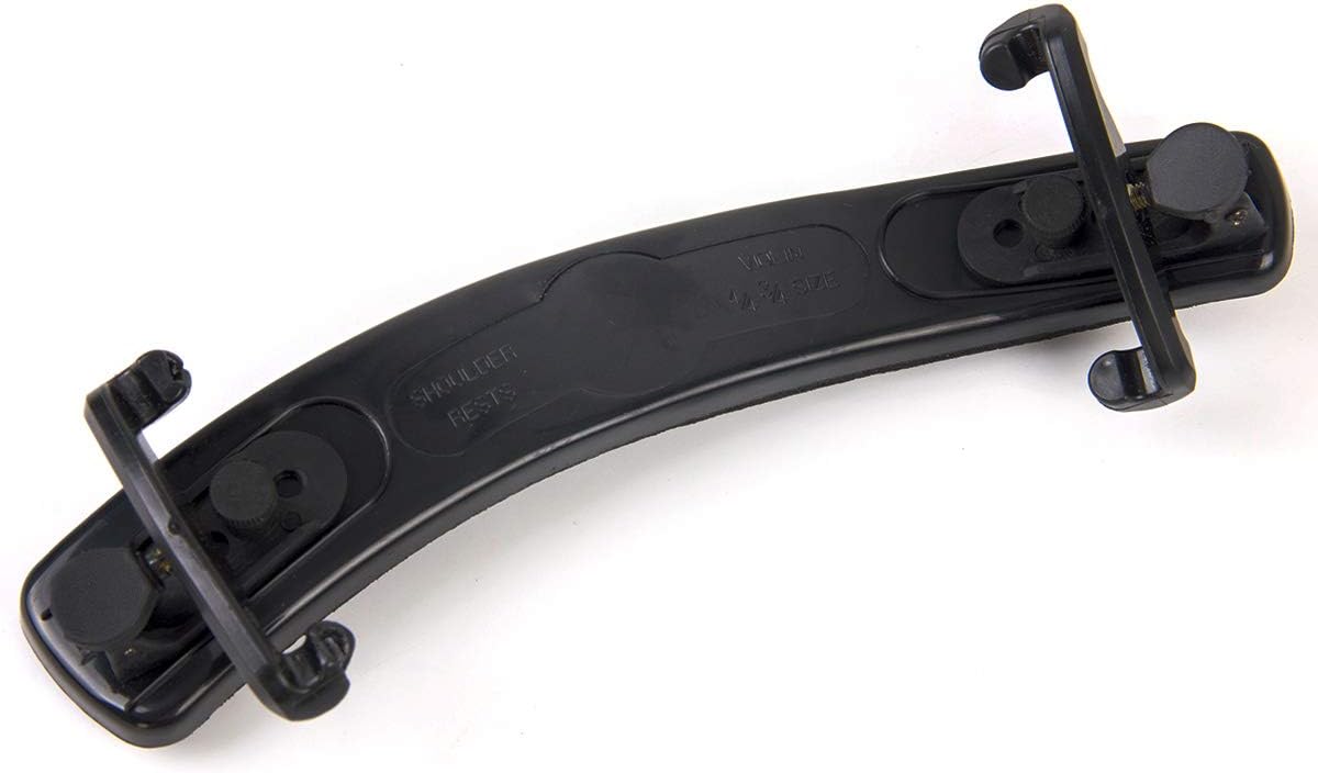 Violin Shoulder Rest Fully Adjustable Pad Support for Violin 3/4 4/4 Black - Image 5