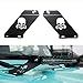 u-Box 2007 - 2016 Jeep Wrangler JK Skull Hood Mounting Brackets for 21.65