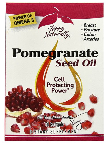 Terry Naturally Pomegranate Seed Oil -- 60 Softgels Terry Naturally Pomegranate Seed Oil -- 60 Softgels