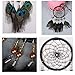 Malicosmile Car Dream Catcher, Handmade Dream Catchers Peacock Feather Dreamcatcher for Wall Hanging Home Decorations Car Charms