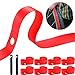 8 Pieces Rim Strip Bicycle Rim Tape Bike Inner Tube Bike High Pressure Tire Proof with 2 Packs Bicycle Tire Lever Fits Size 26 Inch or 700C (Fits 26 Inch)