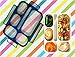 Bento Lunch Box Kids, Leakproof Lunch Containers for Boys Girls Adults with 6 Compartments - School, Daycare, Meal Planning Portion Control Container, BPA-Free Boxes, Utensils, Navy Blue