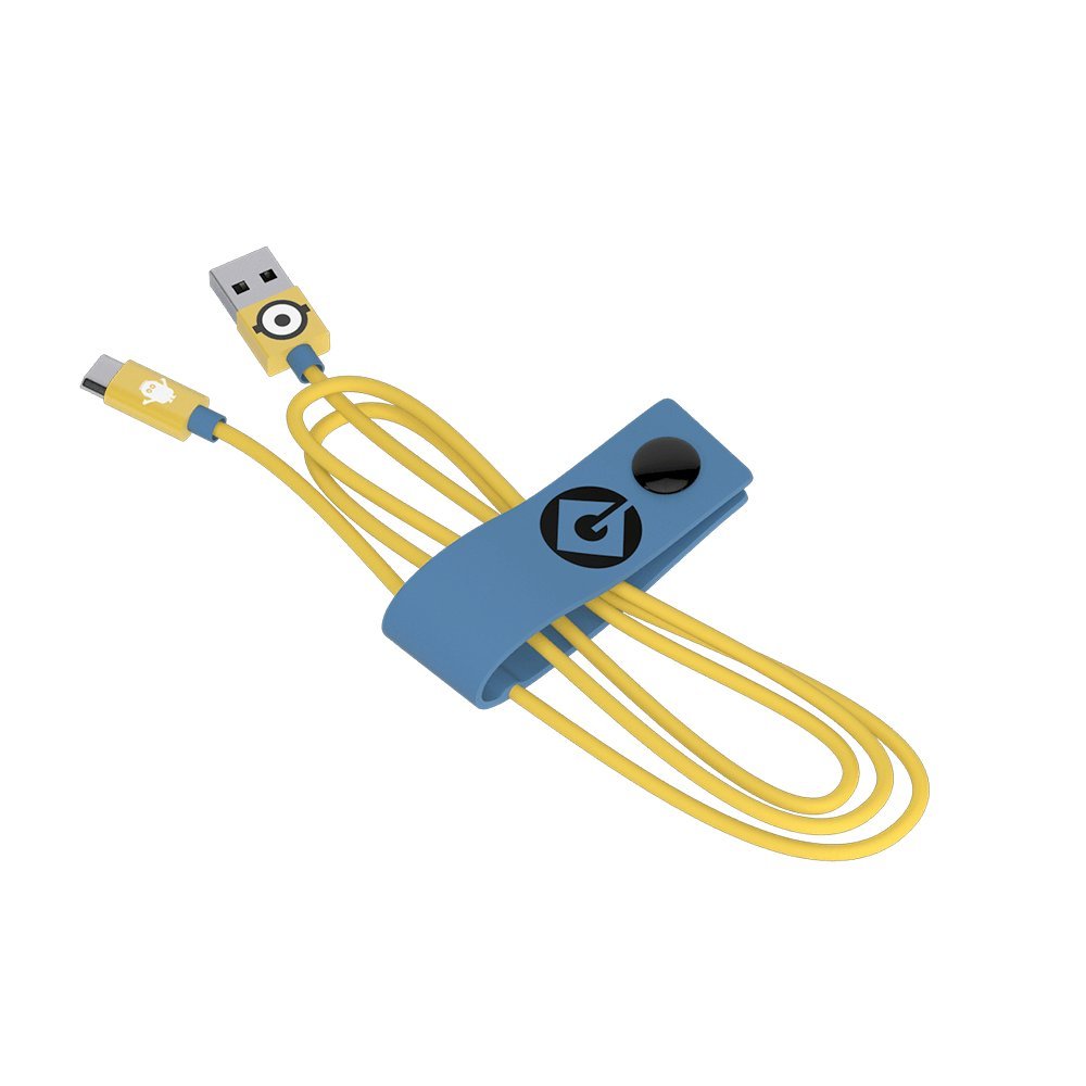 Tribe USB to Micro USB Sync&Charge Cable Minions Carl, for Android, Samsung, HTC, Nokia, Sony and other, 120 cm, CMR22100