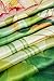 Elegna Women 100% Silk Art Collection Scarves (Green Lotus)