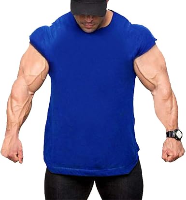 Yying Hombre Culturismo Muscular Entrenamiento Sin Mangas Gimnasio ...