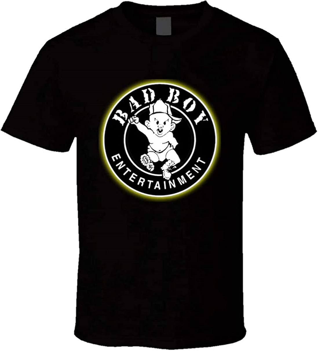 Bad Boy Entertainment Records TShirt Gr. L, Schwarz Amazon.de Bekleidung