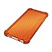 LUVVITT [Clear Grip] Soft Slim Flexible TPU Back Cover Transparent Rubber Case for Apple Phone 6 / Phone 6s (4.7 inch) - Neon Orange