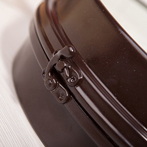 MuLuo Double Dial Daily Wall Suspension Hanging Alarm Clock Timer Bell Horologe Calculagraph Watch Retro Crafts Home Decor - Thumbnail 3