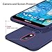 Nokia 7.1 Case, KuGi Nokia 7.1 Case, JS Scratch Resistant & Anti Slip Grippy Soft TPU Case for Nokia 7.1 Case Smartphone(Navy Blue)