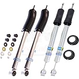 Bilstein B8 5100 Series 4 Shocks Kit for 05-'15 Toyota Tacoma 4WD 0-2.5 Front & 0-1 Rear inch lift Ride Monotube replacement Gas Charged Shock absorbers