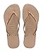 Havaianas Slim Rose Gold Rubber 39/40 BR/9/10 B(M) US Women