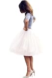 Gonna Tutù Da Donna Yummy Bee, In Tulle Multistrato, Vita