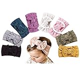 Baby Girl Nylon Headbands Newborn Infant Toddler Hairbands Bow Knotted Children Soft Headwrap Hair Accessories