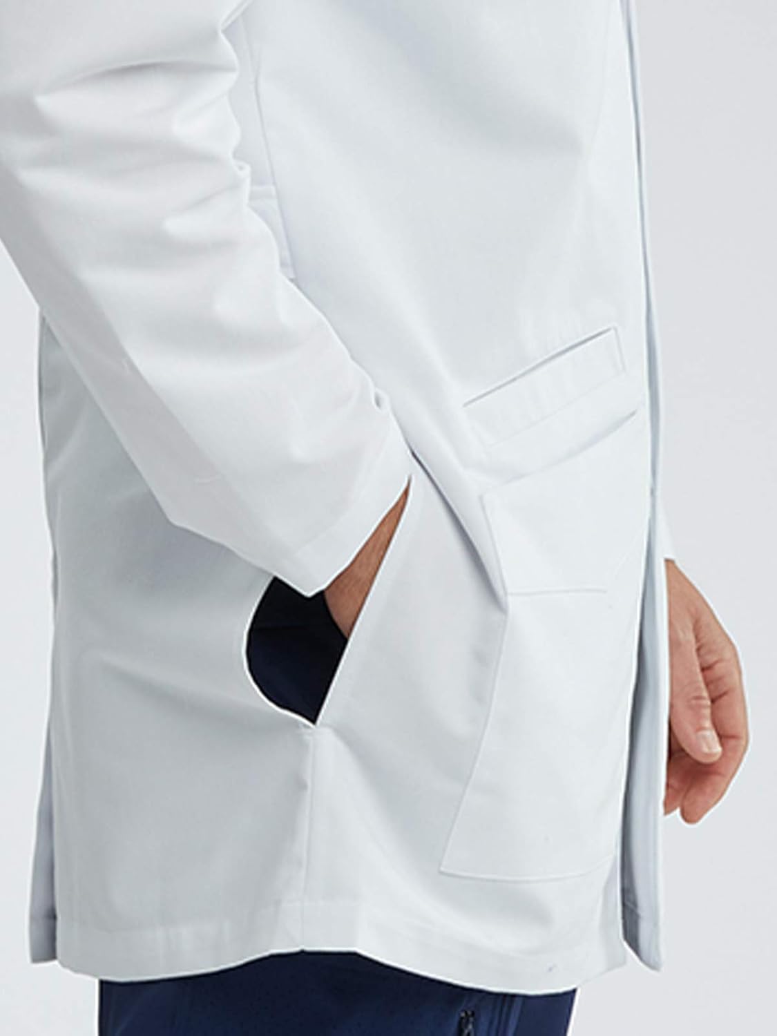 Grey's Anatomy Lab Coat for Men– Professional Full Length, Long Sleeve: Clothing
