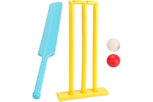 Croquet Sets - Educational Croquet Wickets Crickets Set with 2 Balls | Indoor Outdoor Backyard Crickets Set for Children Pare