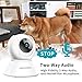 Pet Camera,Dog Camera 1080P HD Wireless IP Camera 2.4G with 2 Way Audio Night Vision, Auto-Cruise, Motion Tracker, Activity Alert,Support iOS/Android/Windows